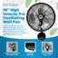 Ventilateur mural Hurricane-133872456-133872465-133872467