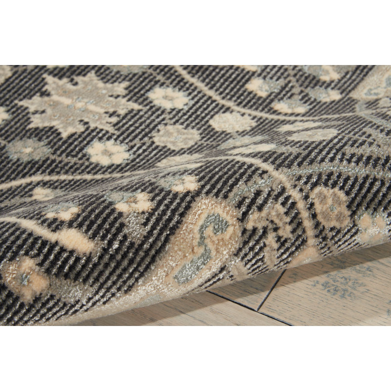 Mahika Viscose Abstract Indoor Rug, Runner 2'3" x 8'
