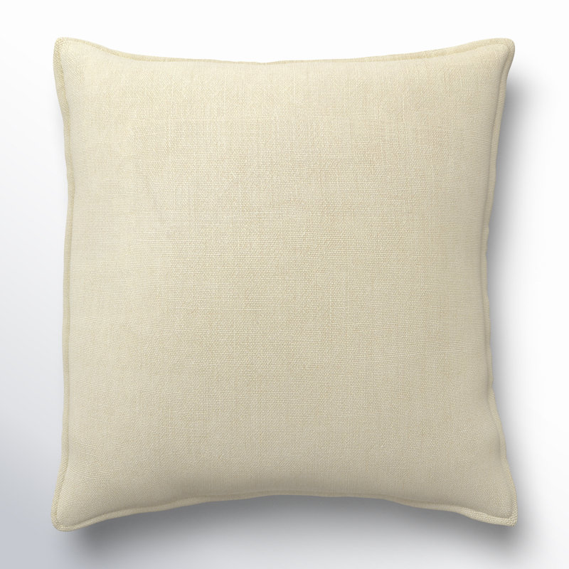 Coussin Burbank, 20 po x 20 po, Housse de coussin seulement - sans coussin, Terre cuite claire