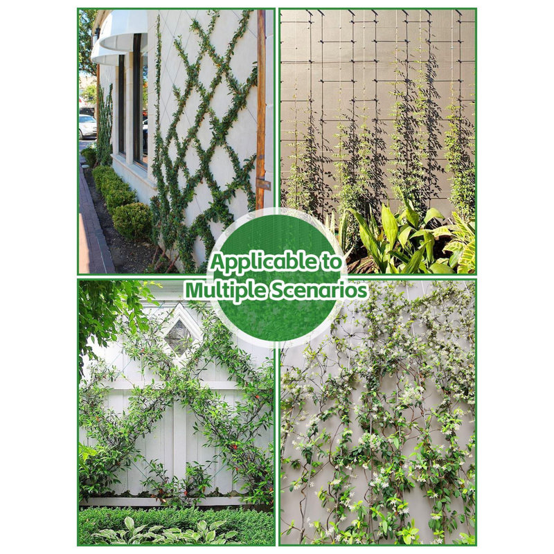 1.9cm H x 1.7cm W Metal Folding Trellis