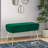 Collada Velvet Upholstered Bench-1857475651