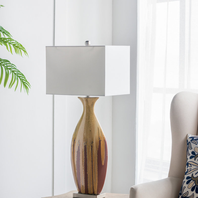 16X10.5X36" Ceramic Table Lamp