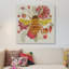 «The Bee», reproduction d'impression sur toile tendue-20815821-72721404-72721403