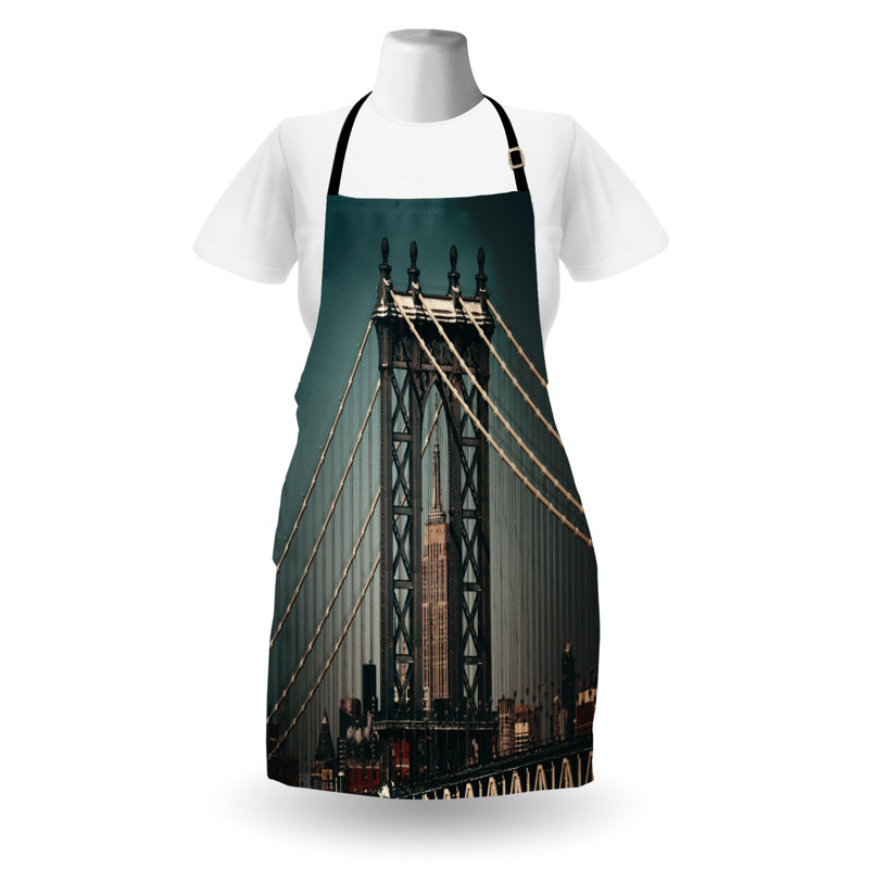 No Pattern Bib Apron
