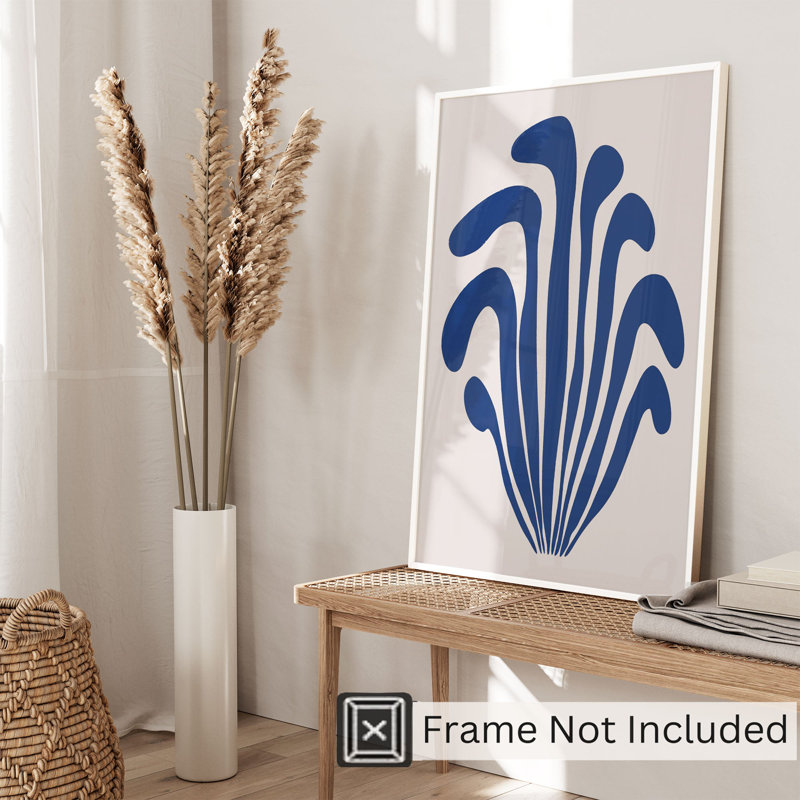 «Abstract Abstract Shapes Matisse», reproduction d'art moderne sans cadre, H 30 po x l 20 po