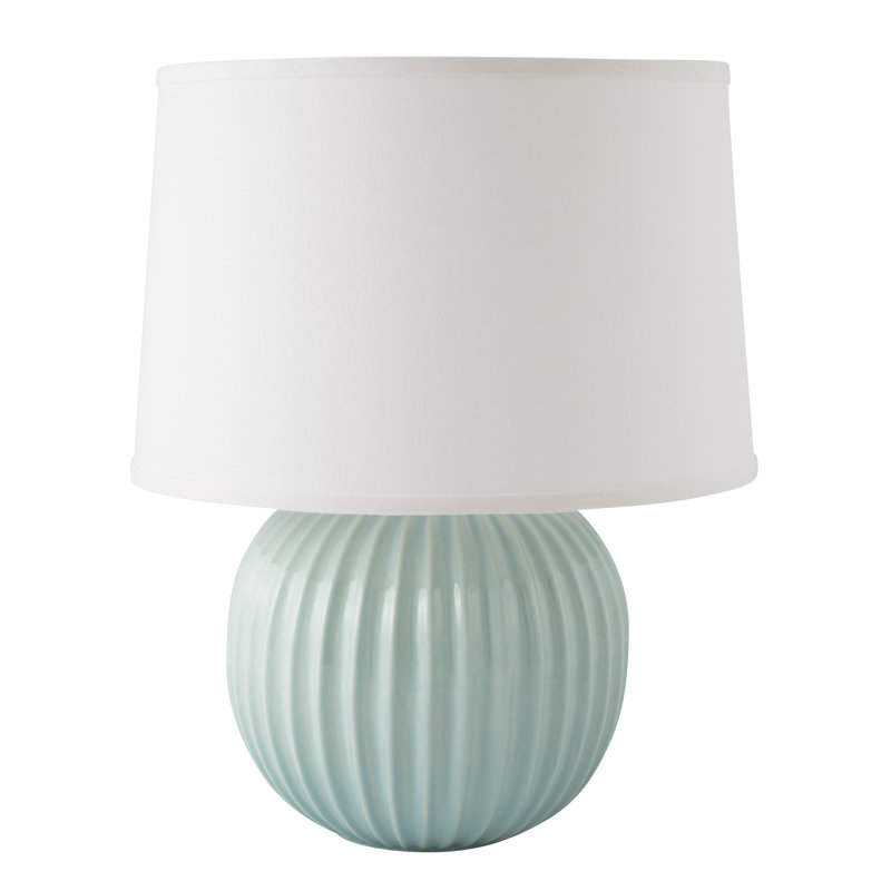 Erichsen Ceramic Table Lamp, Gloss Mist