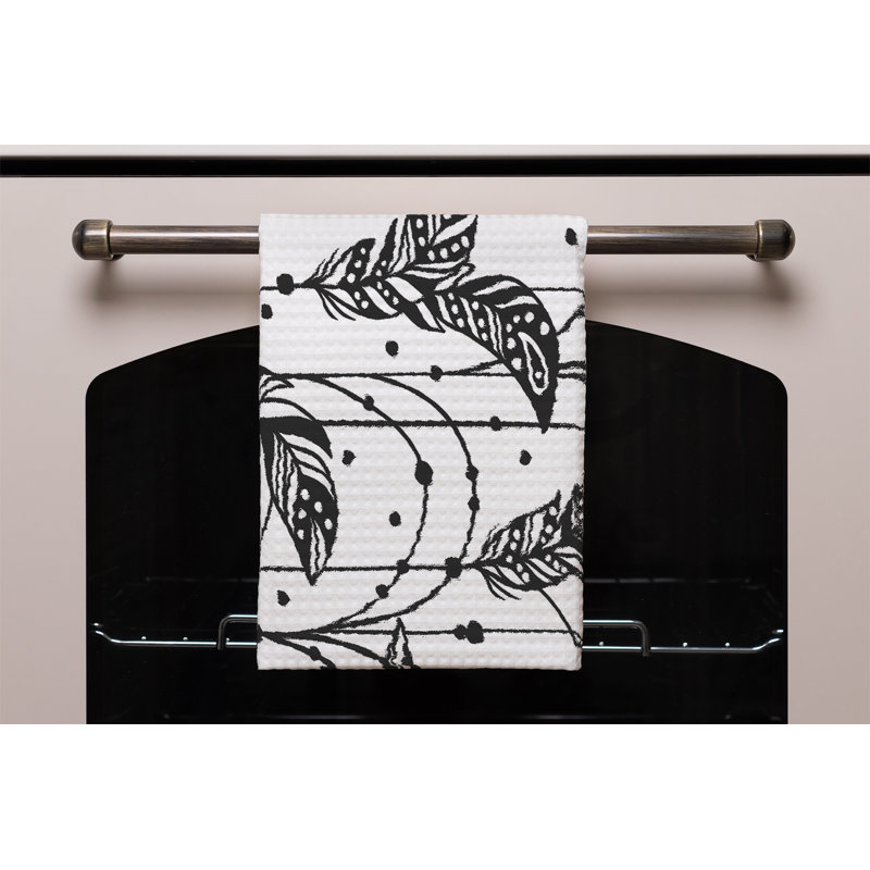 Cotton Floral Tea Towel Kitchen Towel