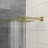 Gold 12 Inch Wall Mounted Dual Shower Head Shower. -Balanced Valve For Stable Water Flow. Rainfall Enjoyable Easy Installation And Cleaning. With Arm, Handheld, Hose, Holder, & Instruction Brochure --127233195