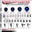 Ensemble de roulettes extensibles en poly 5 po pivotant 7/8 po et 2 freins à verrouillage total