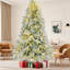 Arbre de Noël 7,5 pi avec 350 lumières DEL multicolores