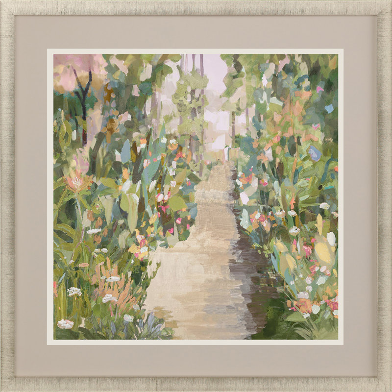 " Garden Delight - Lane " by Bello Painting Print