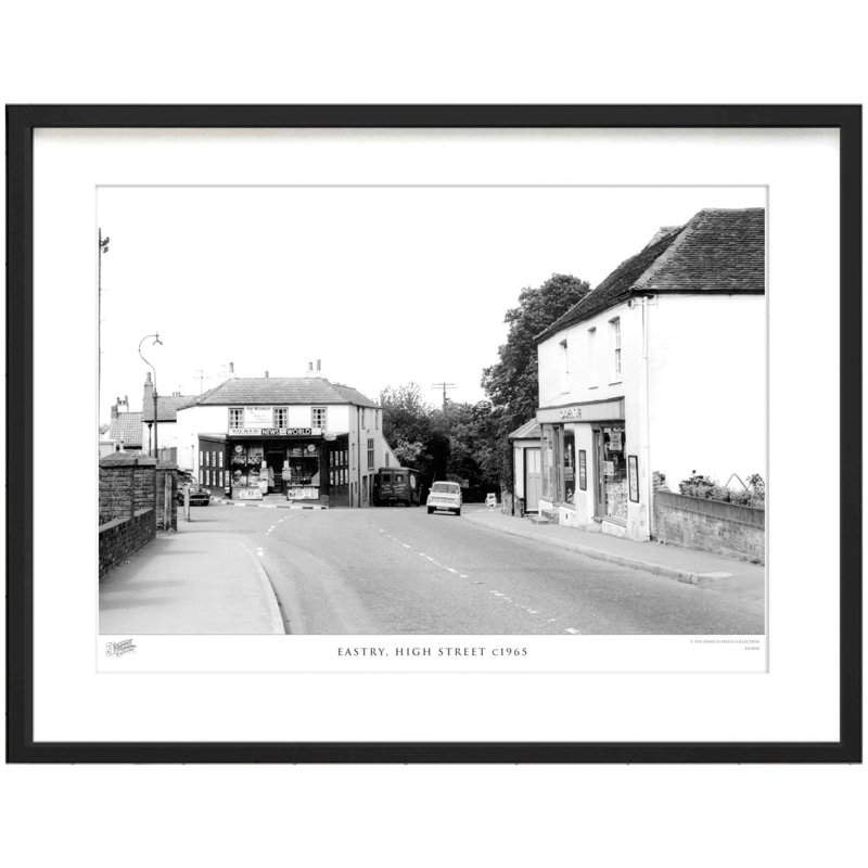 Eastry, High Street C1965 - Single Picture Frame Print, 60cm H x 80cm W x 2.3cm D