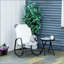 Chaise berçante de jardin