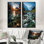 «River Reflections», 2 pièces sur toile
