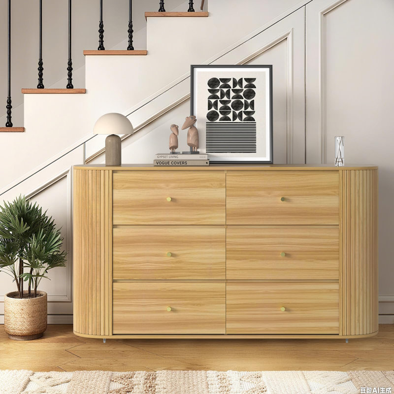 Commode 6 tiroirs Mid Century