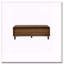 Table basse noyer et noir