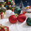 15 pièces / ensemble de décoration de sapin de Noël suspendu en boule de Noël de 3,2 pouces-1007138149