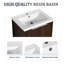 Meuble-lavabo de 60 po avec lavabo, armoire de porte, lavabo en résine de 24 po et 12 po, poignée en métal durable, portes à fermeture en douceur modernes d'aspect noyer-1573154853-1573154851
