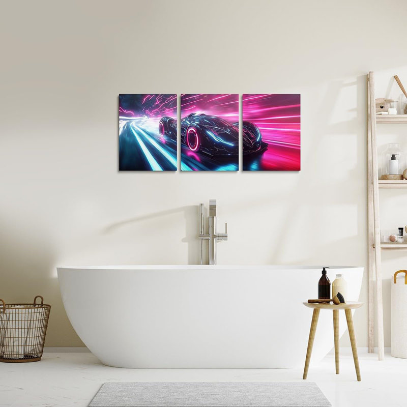 3 Piece Wrapped Canvas Print