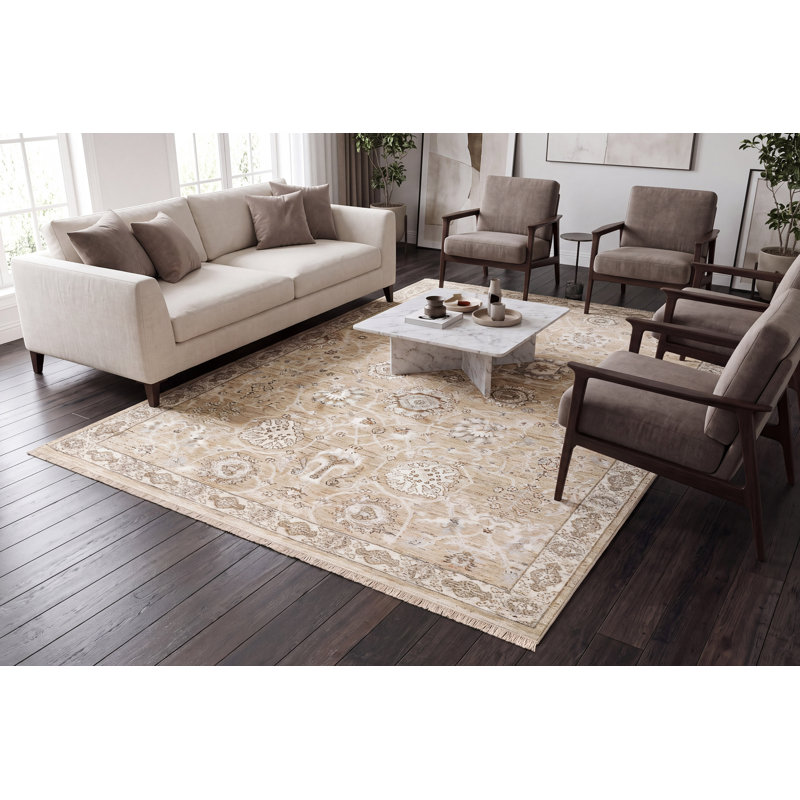 Oriental Indoor Rug, Rectangle 9' x 12'