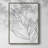 Botanical Sketch II Framed Print - Solid Wood 46401-1617321095