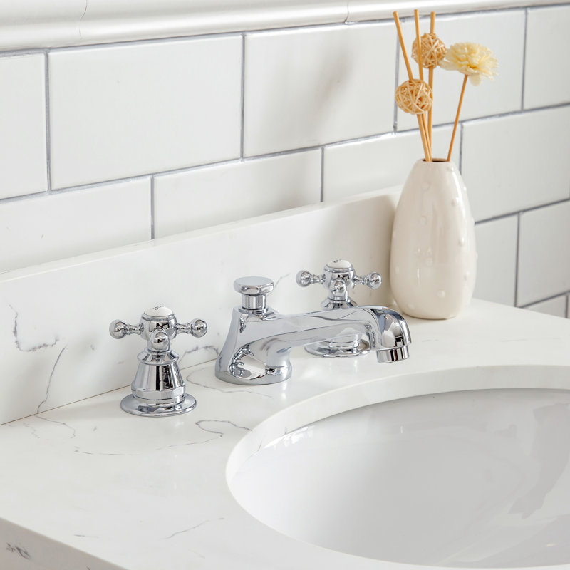 Bernardo 24'' Single Bathroom Vanity with Engineered Marble Top, Cashmere Gray