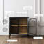 Buffet avec portes en verre -194092033