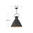 Dax 1 - Light Black Single Pendant-332636176-332636177
