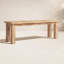 Banc d'extérieur en teck Bedwell-900511491