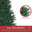Demi-arbre de Noël artificiel 5 pi
