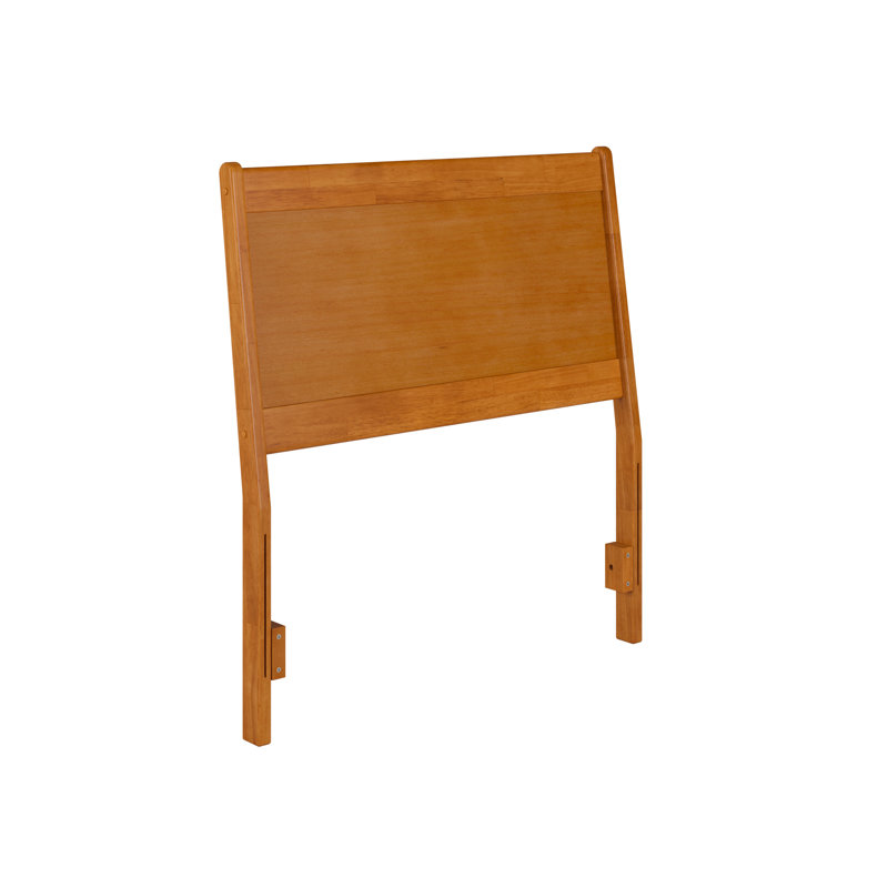 Tête de lit en bois massif Sadiras, Caramel clair, Twin