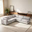 Canapé modulaire rembourré 5 pièces Nuccio-131635487