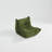 Green Fabric TOGO Ergonomic Design Bean Bag Chairs, Armless Floor Sofa, Single Lounge Chair For Living And Office-1203143155
