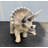 Small Walking Triceratops Dinosaur Statue