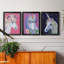Unicorn II - ensemble de 3 reproductions d'art-1875798478-1875798479