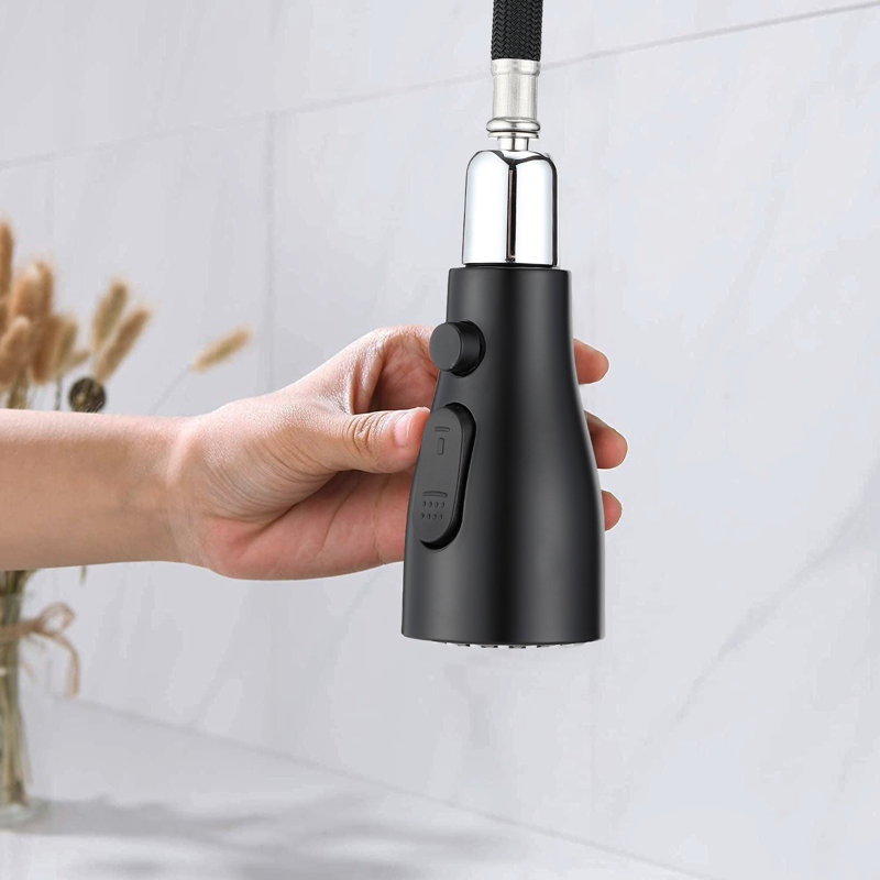 Robinet d'évier noir Scratch Matte