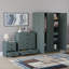 Maybery 3 Piece Bedroom Set (3 Drawer Bedside Chest, 5 Drawer Chest, 3 Door Wardrobe), (5)-1723315568