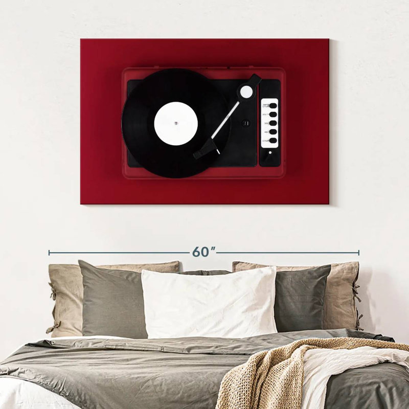 Abarca Red Turntable, 32" H x 48" W