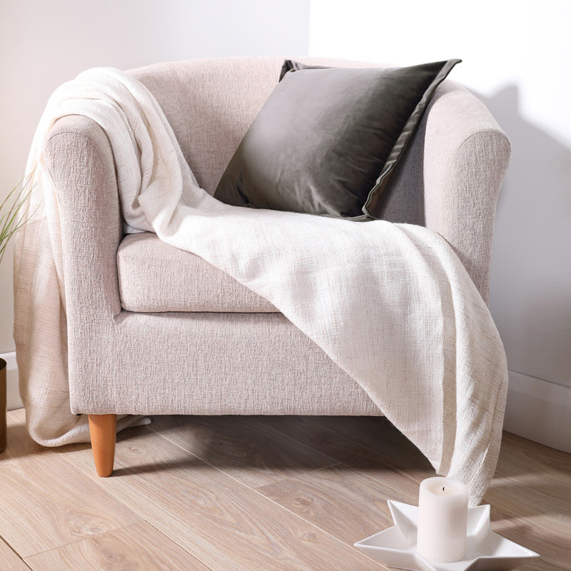 Jebediah Square Cushion Cover, Charcoal