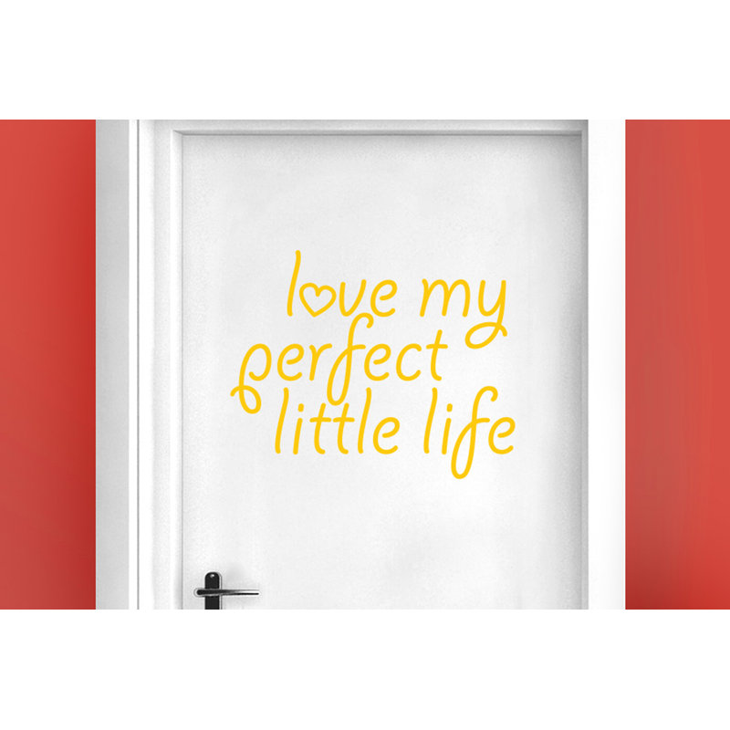 Wall Decal, Dark Yellow