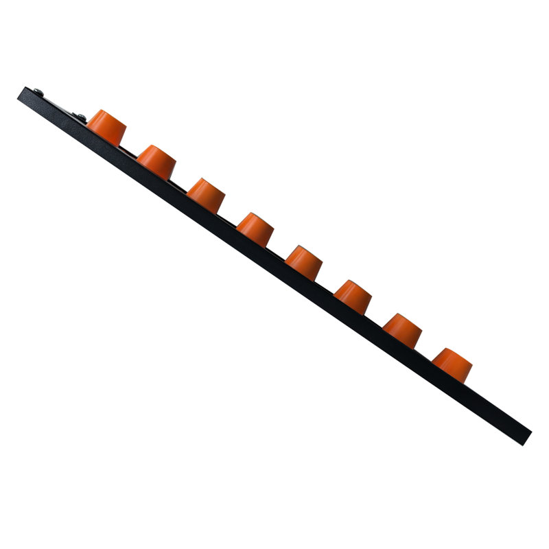 Porte-outils multifonctionnel Bt / Cat40, 10 interstices de rangement Cat / Bt40 par paquet de 8, 80 pièces fonctionnelles, design gris teinté, structure ABS + Q235, profondeur de 31,5 po, largeur de 9,62 po, hauteur de 6,7 po, 15 po