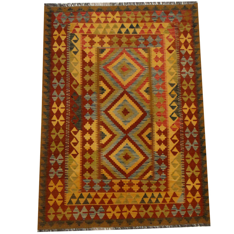 Azpeitia Wool Southwestern Indoor Rug