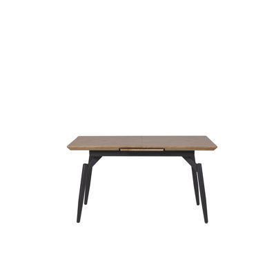 Extendable Metal Base Dining Table