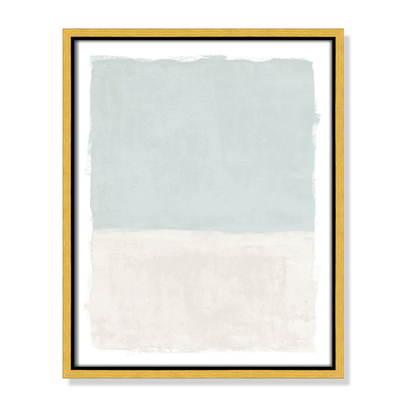 Ocean Tides I Print by Natalie Carpentieri, 12.5'' W x 15.5'' H, Gold Floater