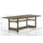 Weathered Oak Finish Dining Table