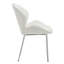 Ensemble de 2 chaises de salle à manger rembourrées en velours moderne avec structure en métal et pieds réglables-1026386534