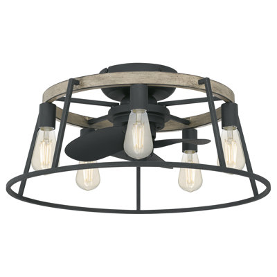 Kreamer 14'' Ceiling Fan with Light Kit