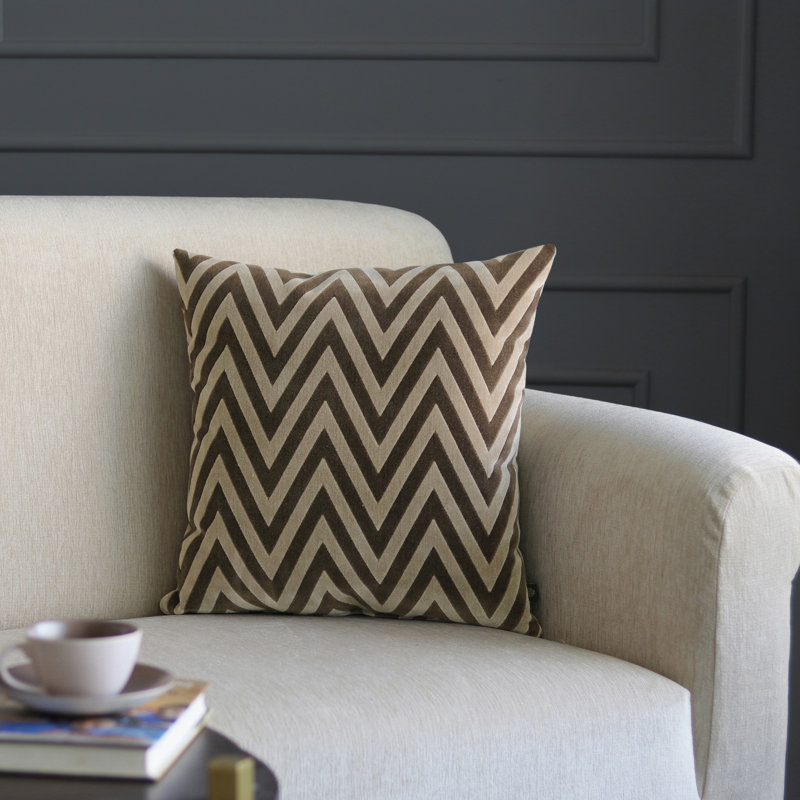 Housse de coussin Bonito, Chocolat