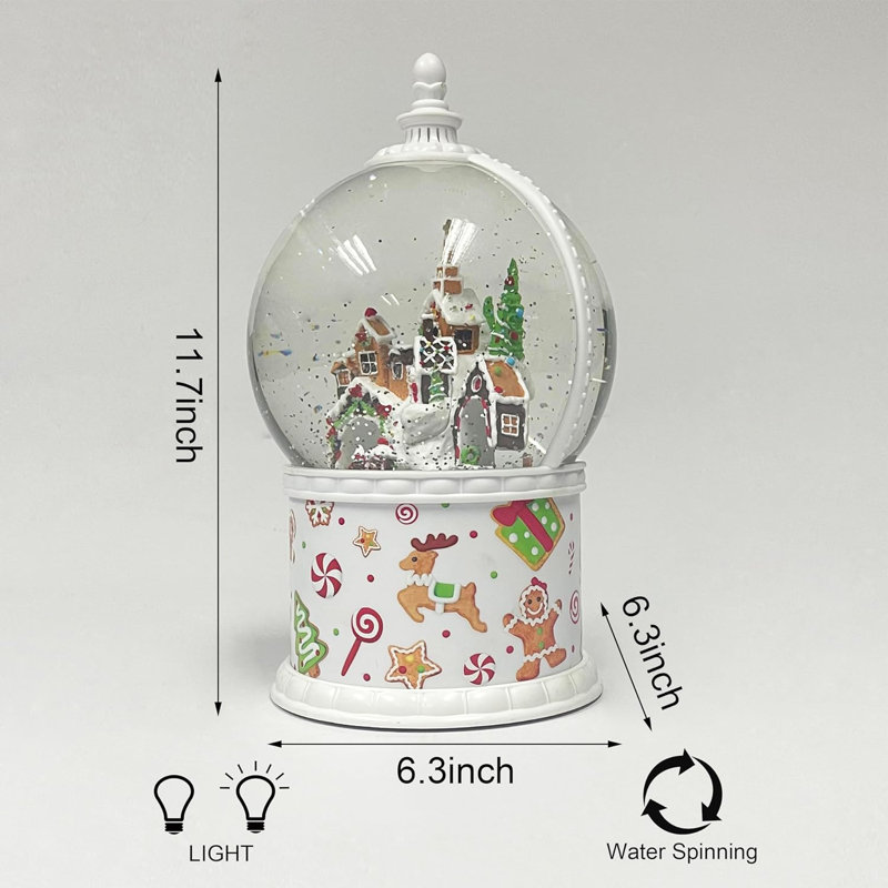 snow globe ornament
