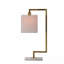 Lampe de table en métal 9 x 14,3 x 25,2 po